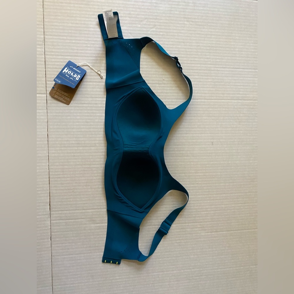 Brook Dare Scoop Sports Bra Teal Size 34 C/D - Picture 8 of 10
